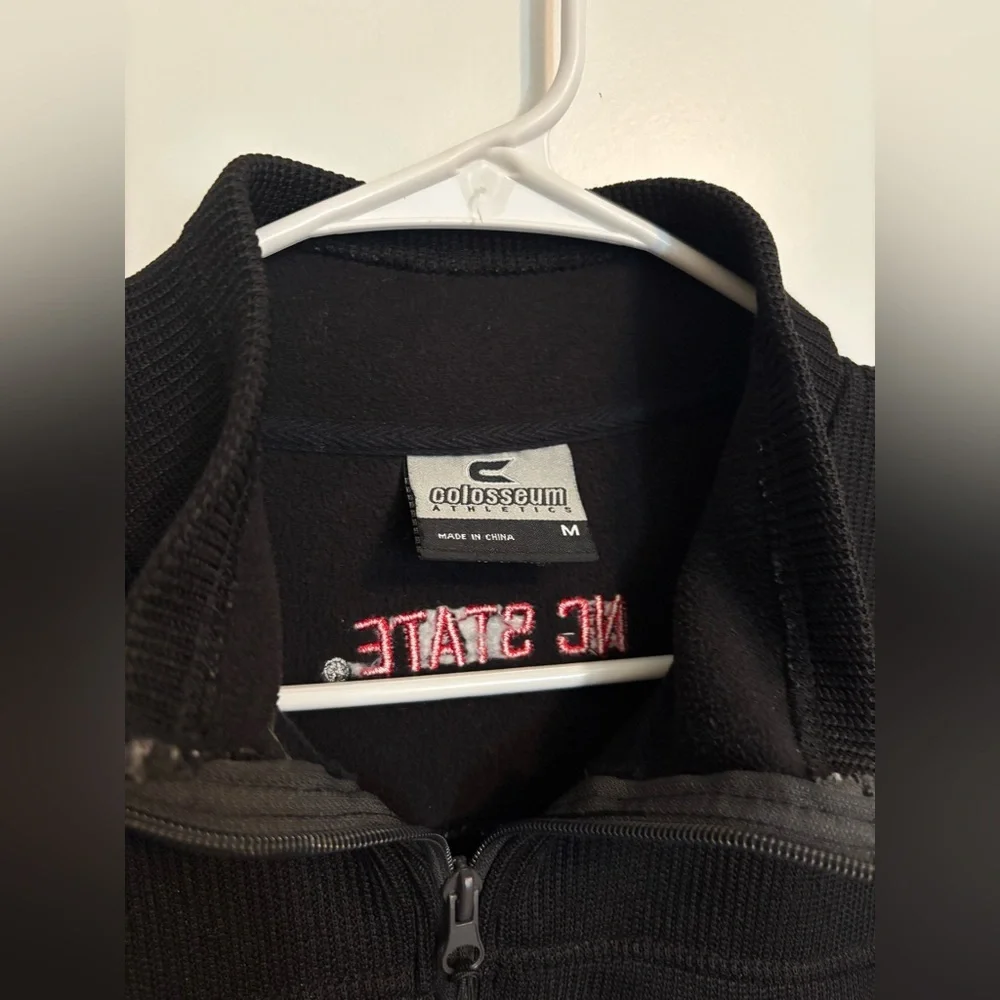 Colosseum | Black Half-Zip Pullover | NC STATE - Picture 4 of 8